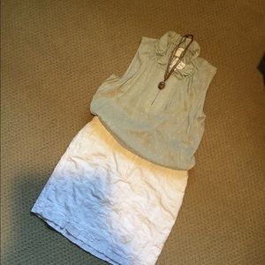 H&M Tops - H&M sleeveless high neck blouse, size 12 H&M Tops - H&M sleeveless high neck blouse, size 12